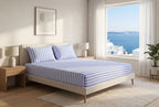Coastal Bliss Pure Cotton Fitted Bed Sheet Combo