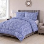 ICF Blue Maison Hina Kling Size Comforter Set