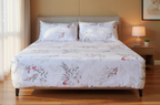 Gentle Garden Purre Cotton Fitted Sheet Combo