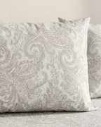 Royal Damask Cotton Bedding Set – Fitted Sheet + 2 Pillow Covers