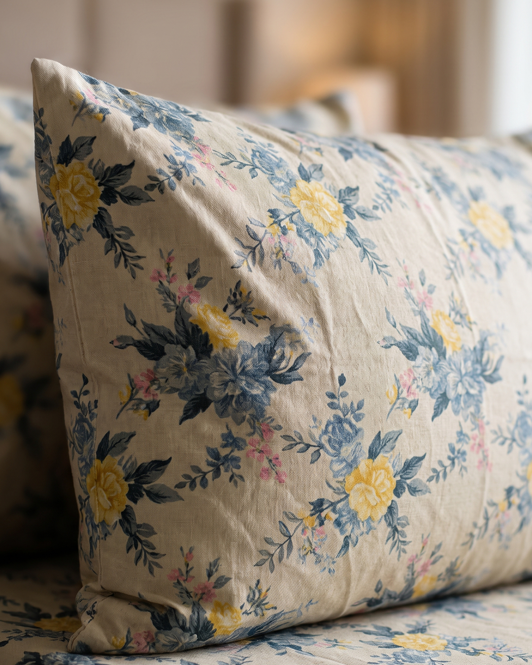 Marigold Pure Cotton Bed Sheet Set with 2 Pillow Covers