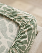 Sea Fan Cotton Bedding Set – Fitted Sheet + 2 Pillow Covers