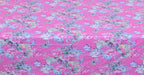 Linen Home Pink Big Floral Bed Sheet