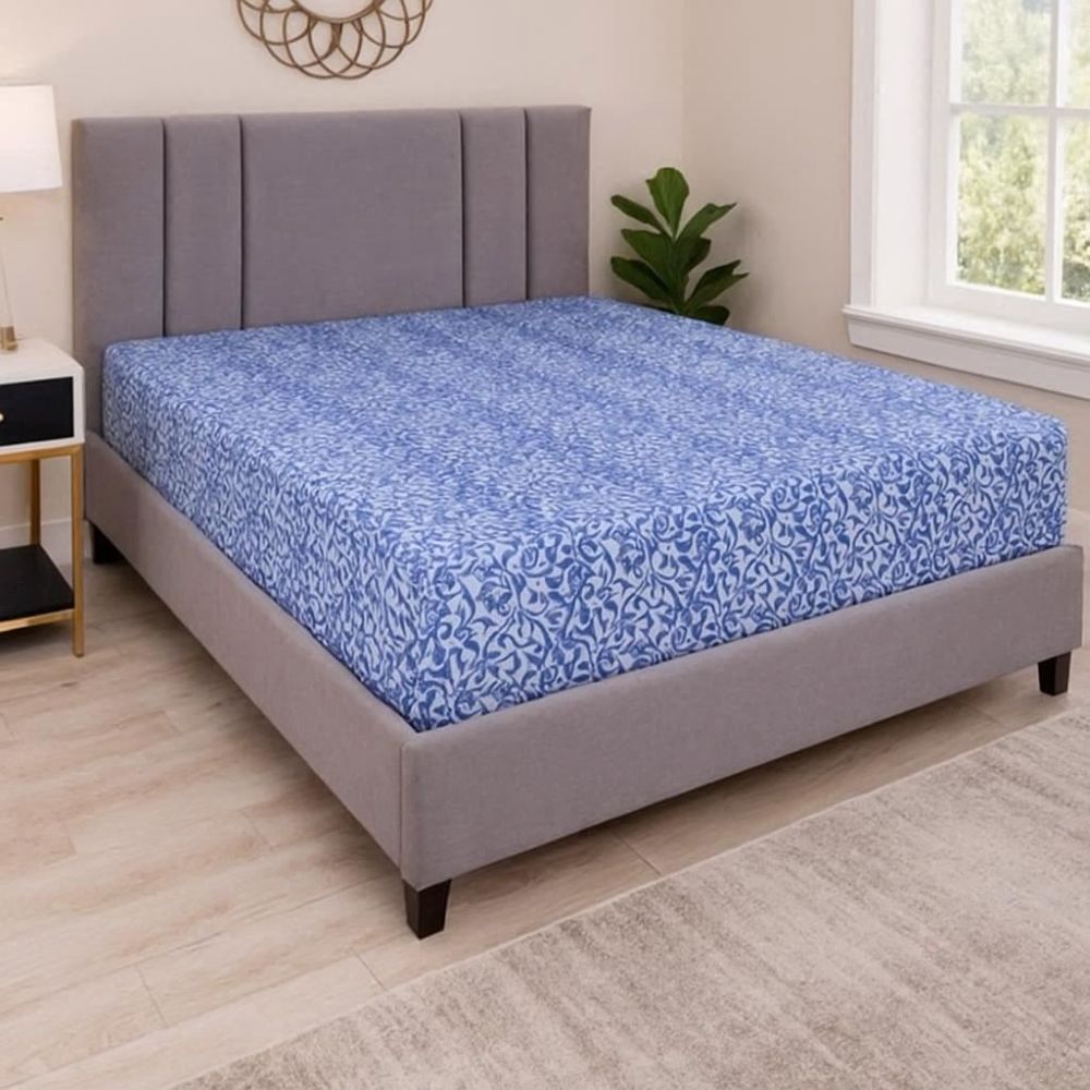 ICF Blue Maison Hina Kling Size Comforter Set