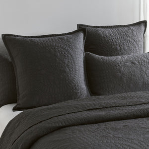 Renee Taylor Asher Jacquard Coverlet Set Grey