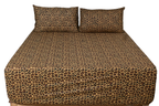 Glam Leopard Pure Cotton Fitted Sheet Combo