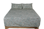 Ivy Bloom Pure Cotton Fitted Sheet Combo