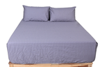 Hobart Mist Pure Cotton Fitted Bed Sheet Combo