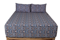 Iris Pure Cotton Fitted Sheet Combo