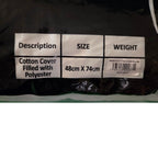 ICF Plain Pure Cotton Cover Pillow Single Pack