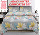 Comforter Set - Grey Floral