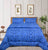 Comforter Set - Dark Blue Floral