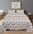 Comforter Set - Off White Floral