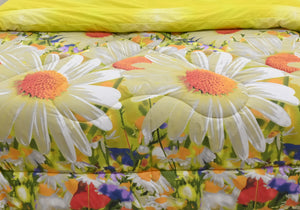 Comforter Set - Yellow Floral