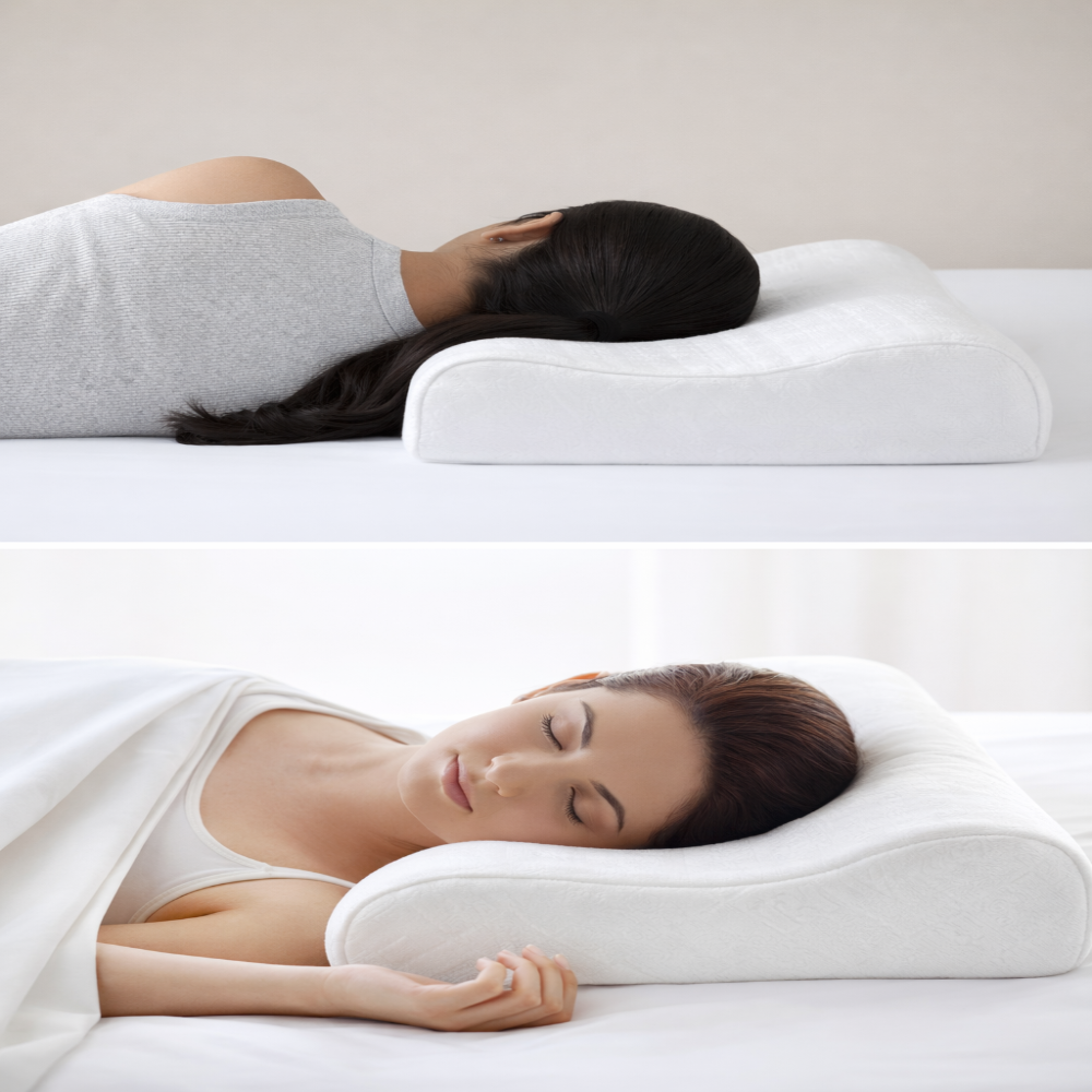 Hotel Living 3-Layer Adjustable Memory Foam Contour Pillow