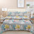 Comforter Set - Grey Floral