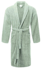Bath Robe Quick Dry Terry Cotton Eucalyptus