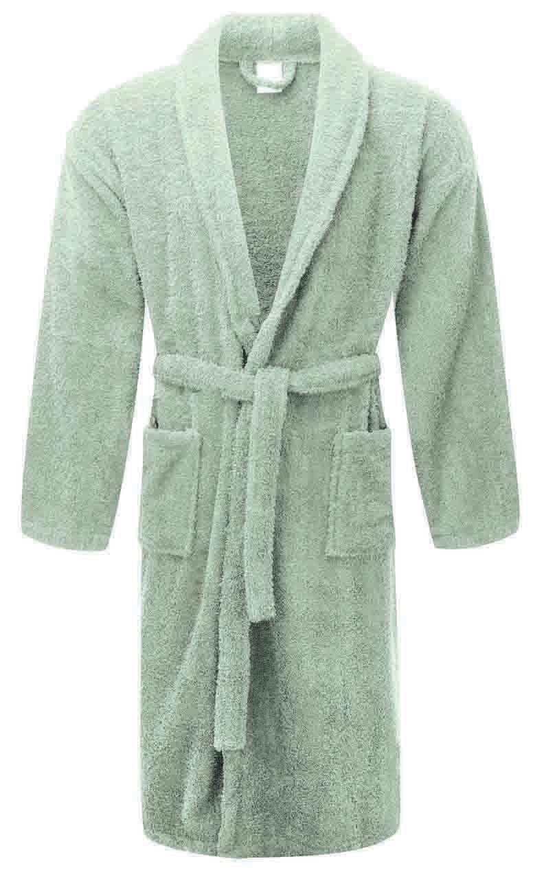 Bath Robe Quick Dry Terry Cotton Eucalyptus