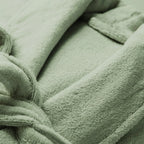 Bath Robe Quick Dry Terry Cotton Eucalyptus