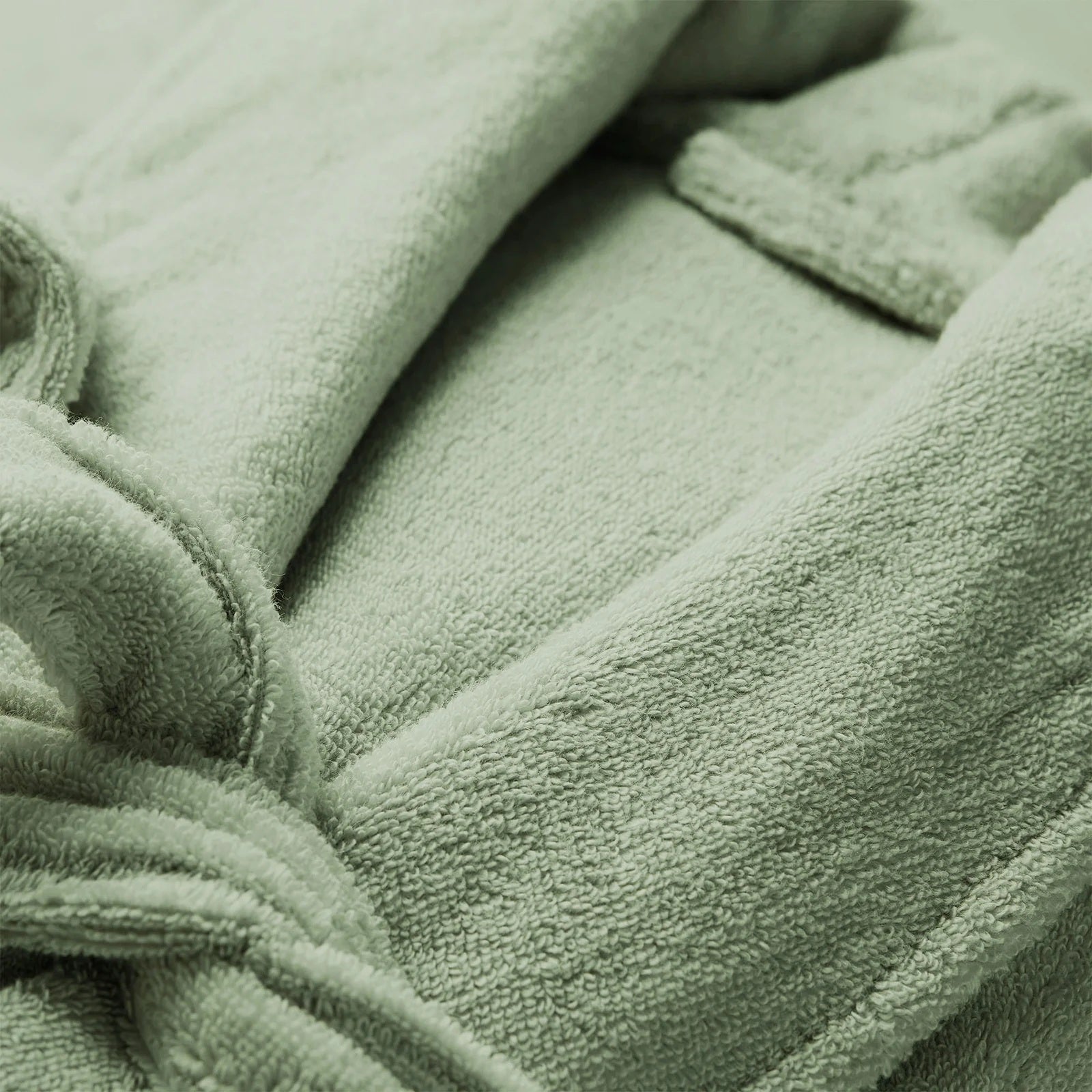 Bath Robe Quick Dry Terry Cotton Eucalyptus