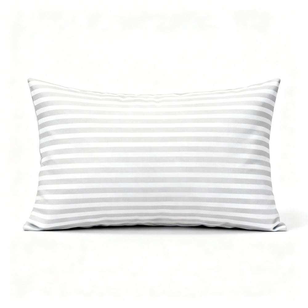 ICF Standard  Stripe Pure Cotton Cover Pillow  Single Pack