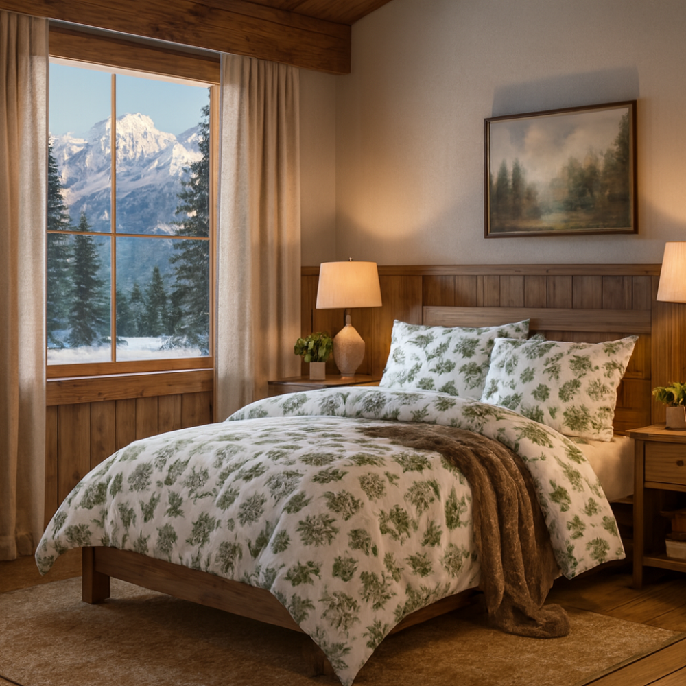 ICF Woodland Fern Single Comforter Set