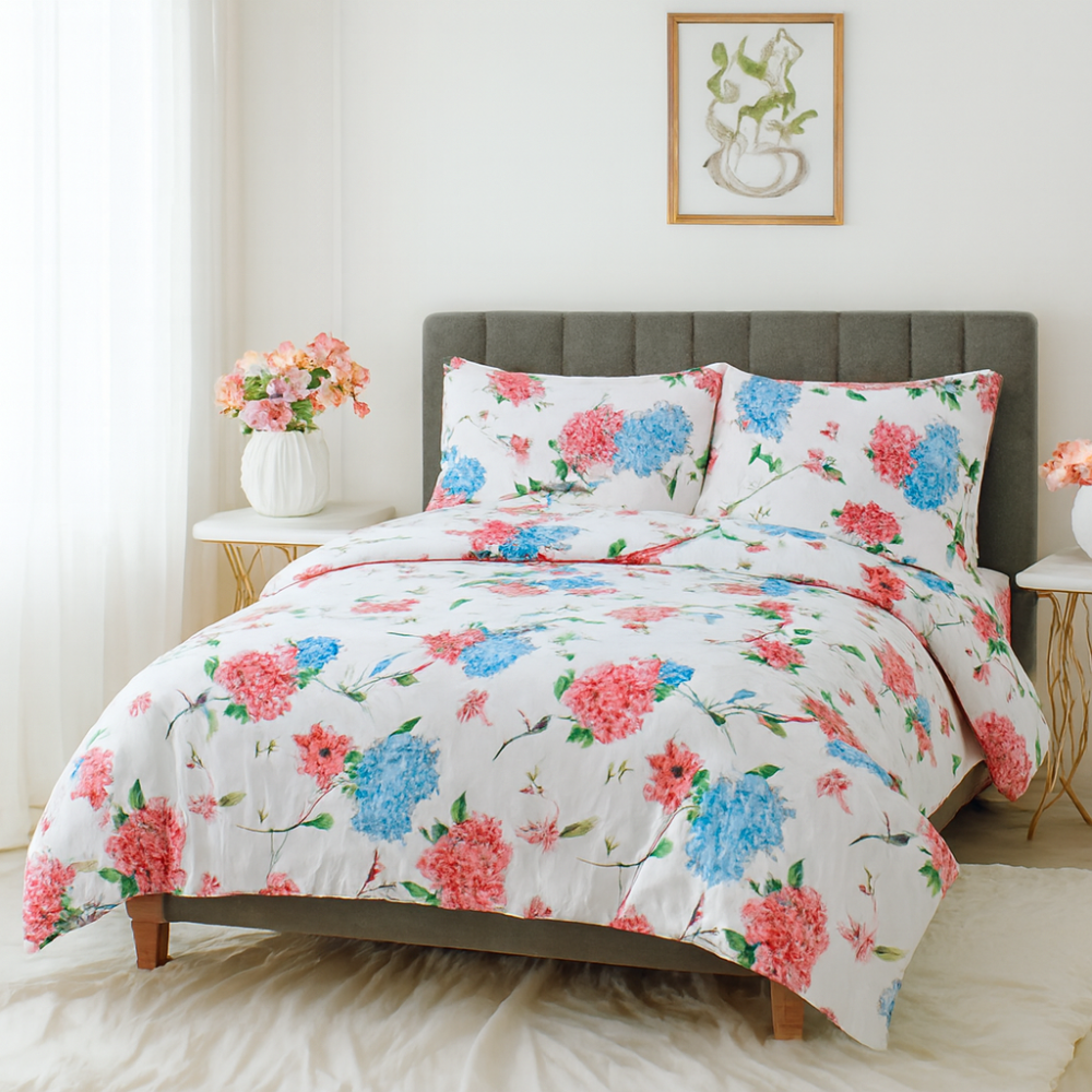 ICF Meadow Bouquet Double size Comforter Set