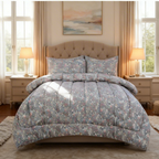 ICF Ditsy Floral Queen Size Comforter Set