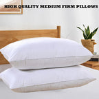 Linen Home Medium Firm Pillow