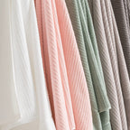 Renee Taylor Cambridge Waffle Towel Sets Primrose