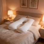 ICF Pregnancy Pillow Pure Cotton Plain White