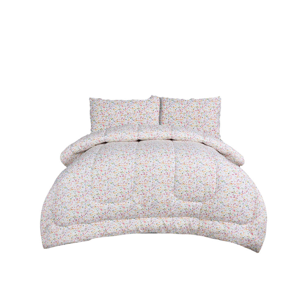 ICF Confetti Cloud Double Size Comforter Set