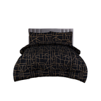 ICF Geo Ligne Doree King Size with Comforter Set