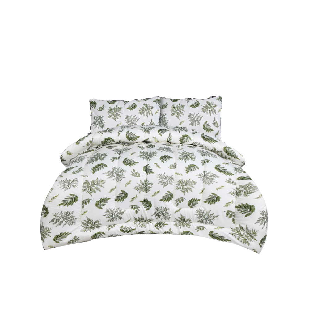 ICF Woodland Fern Single Comforter Set