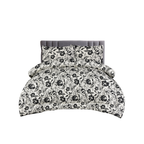 ICF Noir Flore King Size Comforter Set