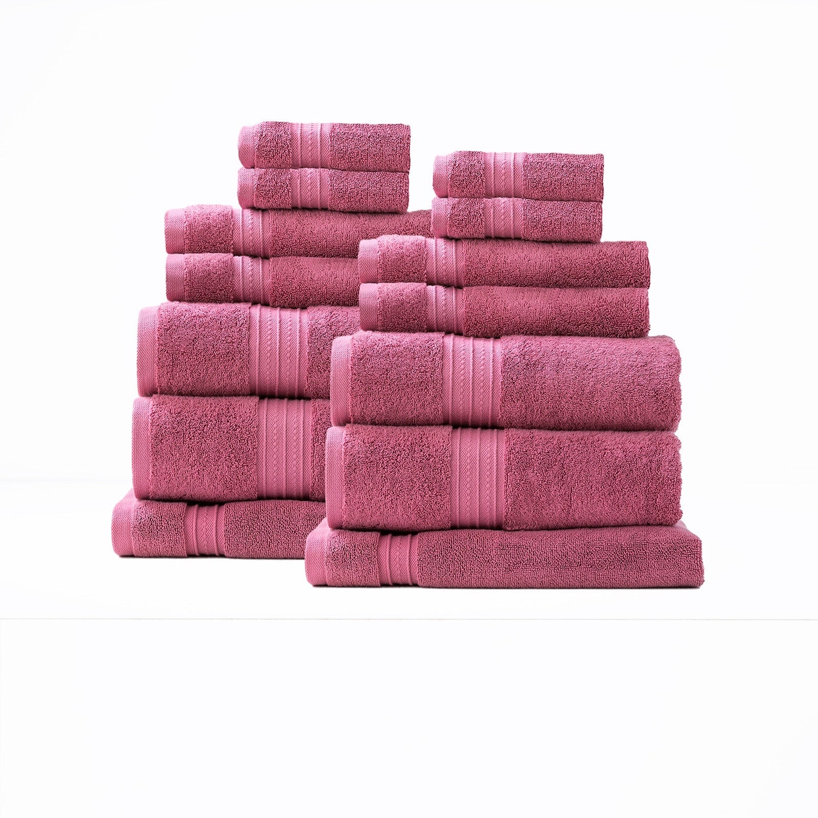 Quick Dry Towel Sets Rosebud