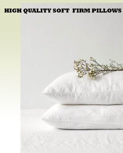 Linen Home High Quality Soft Firm Pillow