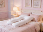 ICF Pregnancy Pillow Pure Cotton Plain White