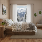 ICF Woodland Fern Single Comforter Set