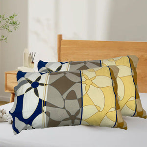 Pillow Cover - Yellow Floral