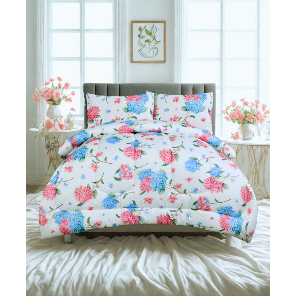 ICF Meadow Bouquet Double size Comforter Set