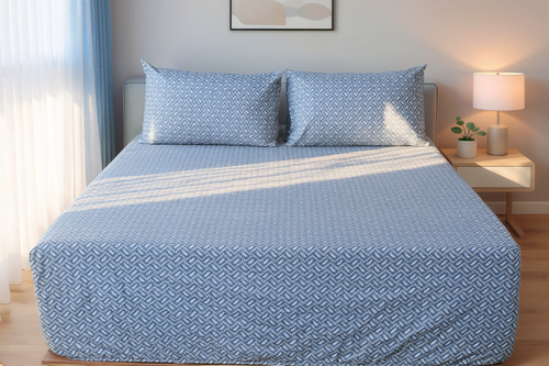 Baltic Pure Cotton Fitted Bed Sheet Combo