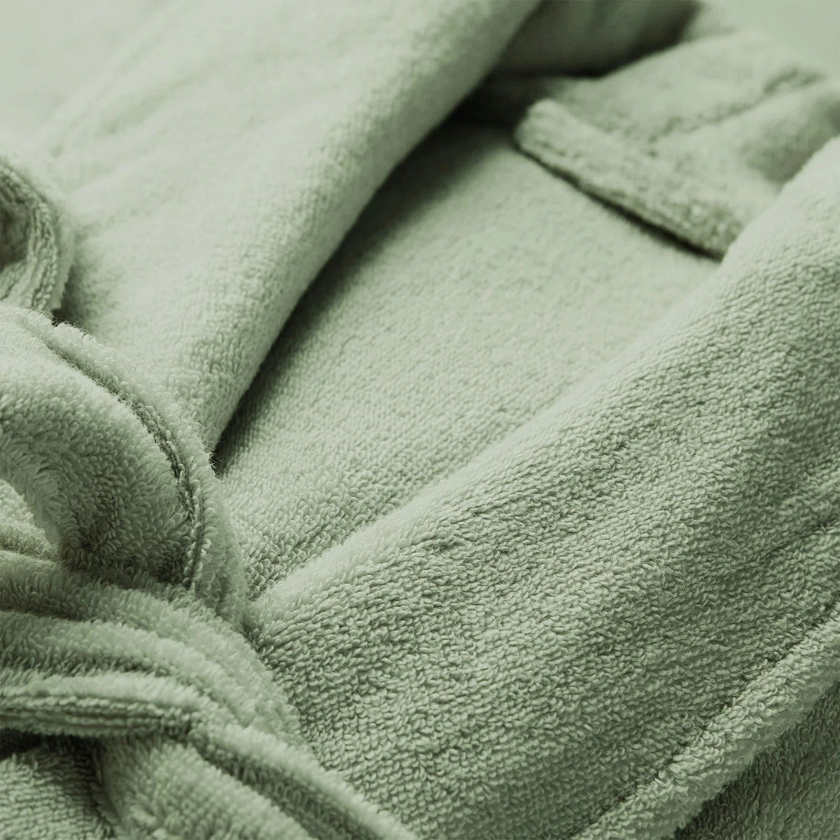 Bath Robe Quick Dry Terry Cotton Eucalyptus