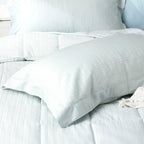 Ddecor Home Binary Comforter sets Cotton Jacquard Sage