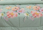 Comforter Set - Green Floral