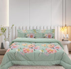 Comforter Set - Green Floral (Copy)