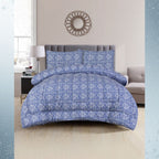 ICF Blue Maison Hina King Size Comforter Set