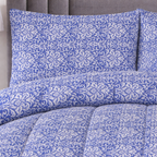 ICF Blue Maison Hina King Size Comforter Set