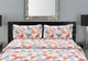 Comforter Set - Orange & Grey