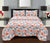 Comforter Set - Orange & Grey